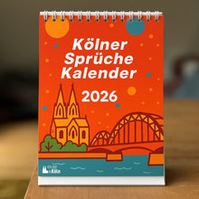 Lade das Bild in den Galerie-Viewer, Kölner Sprüche Kalender 2026

