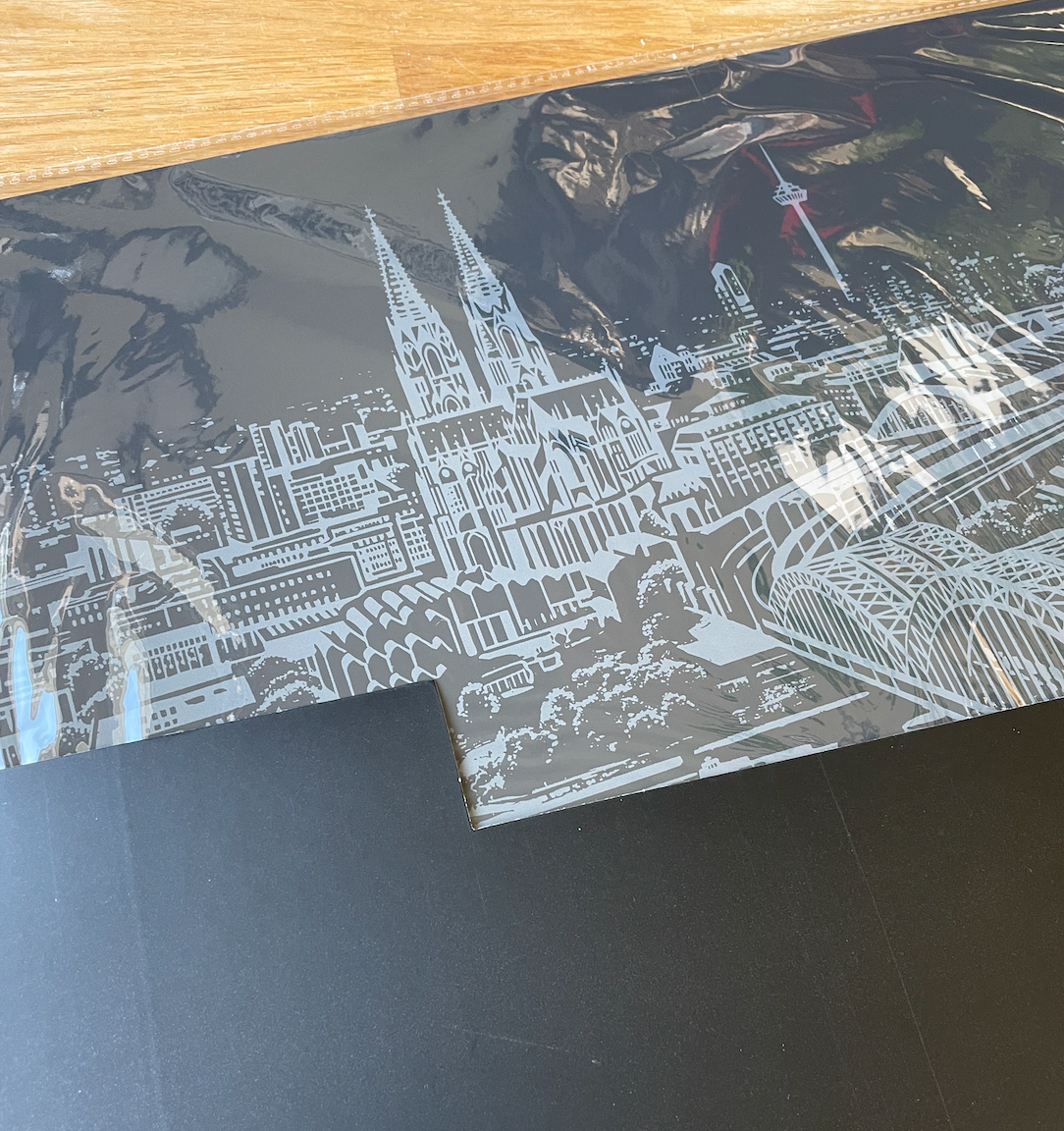 Köln-Panorama zum Freikratzen (40,5x28,5cm)