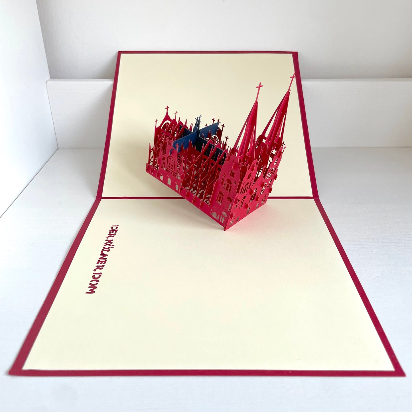 3D-Karte „Kölner Dom“ (5er-Pack)