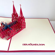 Lade das Bild in den Galerie-Viewer, 3D-Karte „Kölner Dom“ (5er-Pack)
