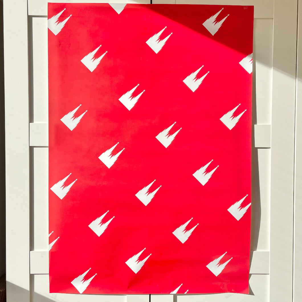 Köln-Geschenkpapier 10 Bögen 70x100cm