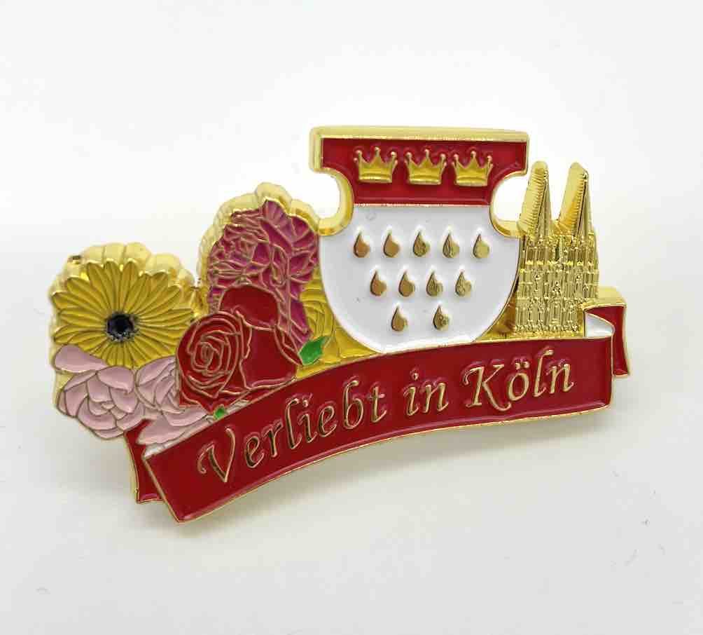 Köln-Pin „Verliebt in Köln“