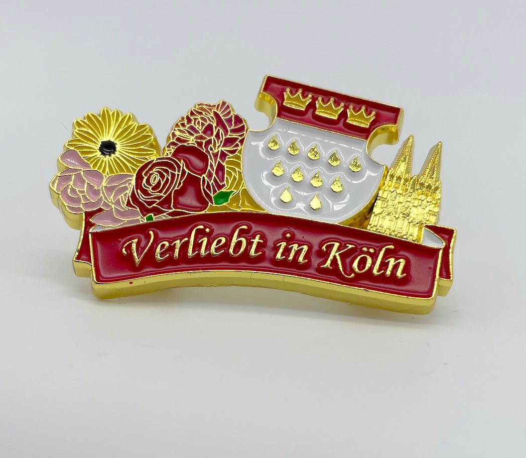 Köln-Pin „Verliebt in Köln“