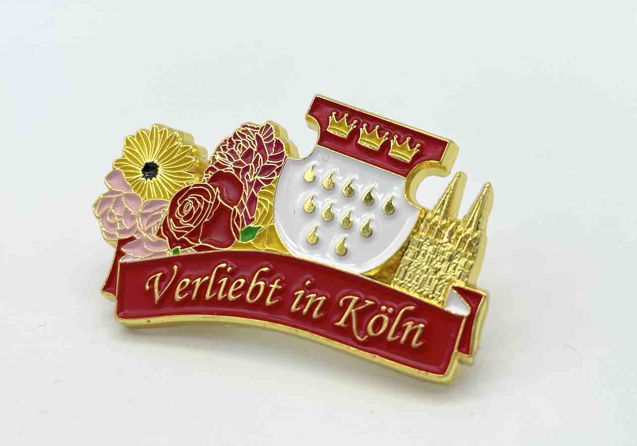 Köln-Pin „Verliebt in Köln“